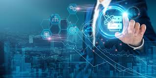 hologram-of-data-nodes-with-mans-hand-selecting-one